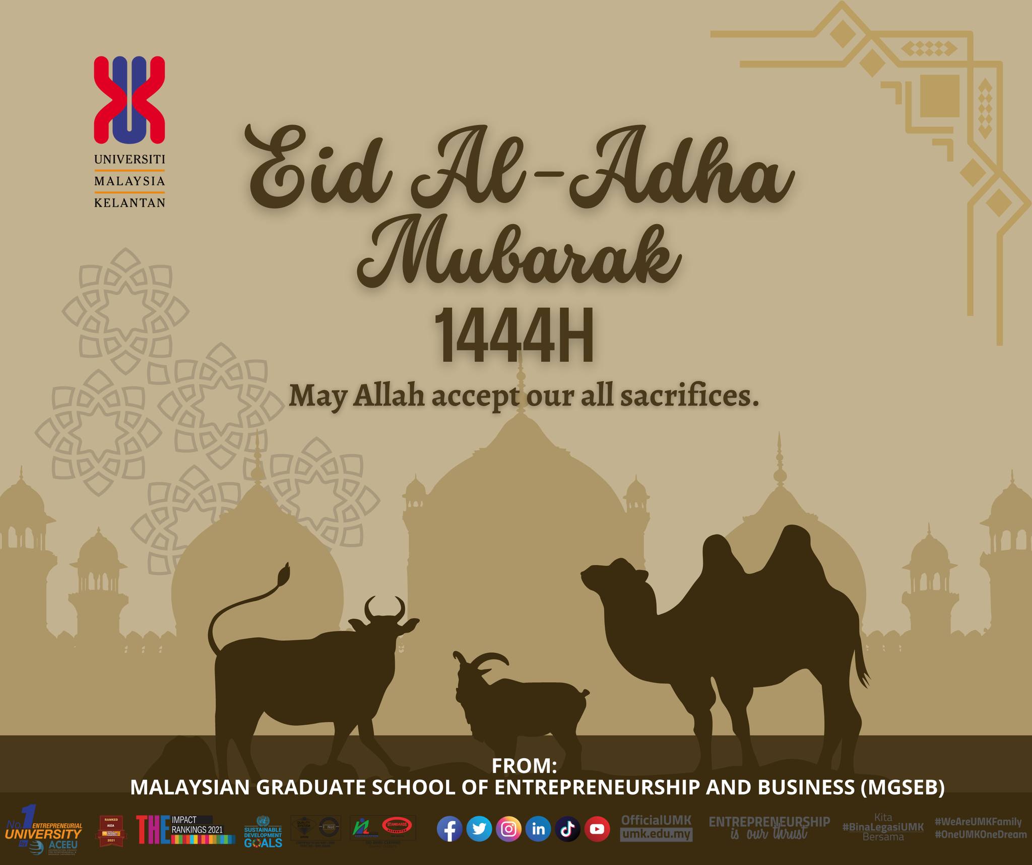 Eid Aidil-Adha Mubarak
